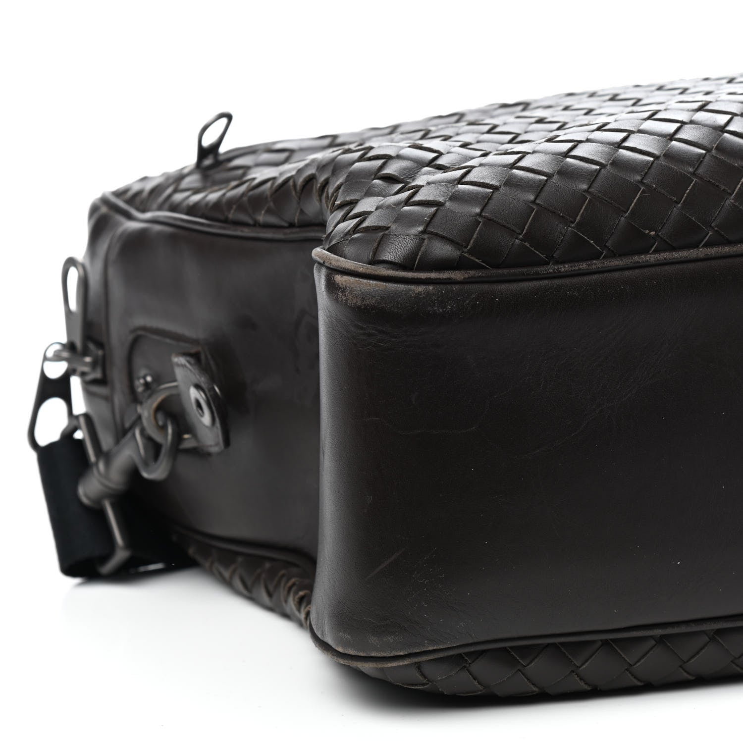 Bottega Veneta Calfskin Leggero Intrecciato Briefcase 9 of 10