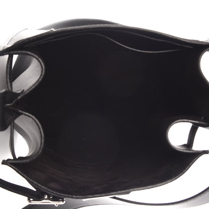 Celine Smooth Calfskin Long Strap Big Bucket Bag Black 5 of 8
