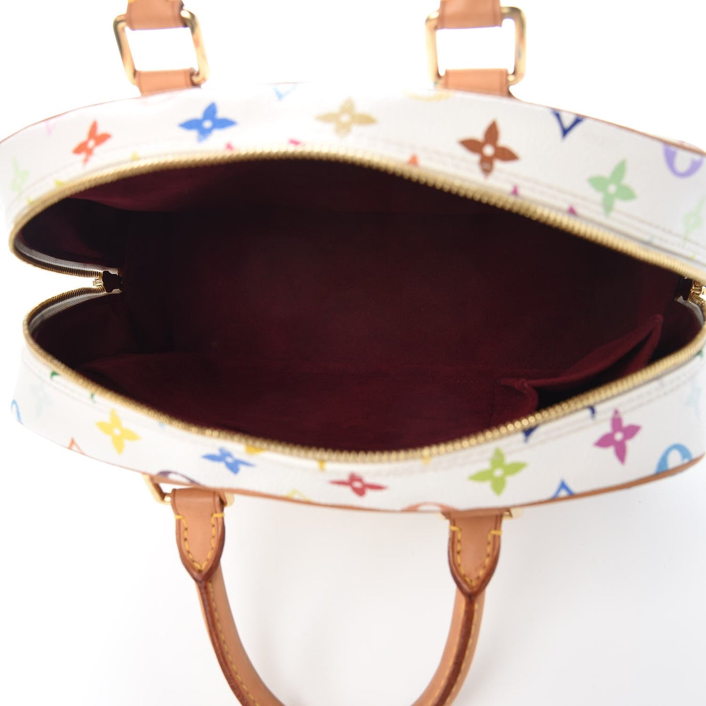 Monogram Multicolor Trouville White