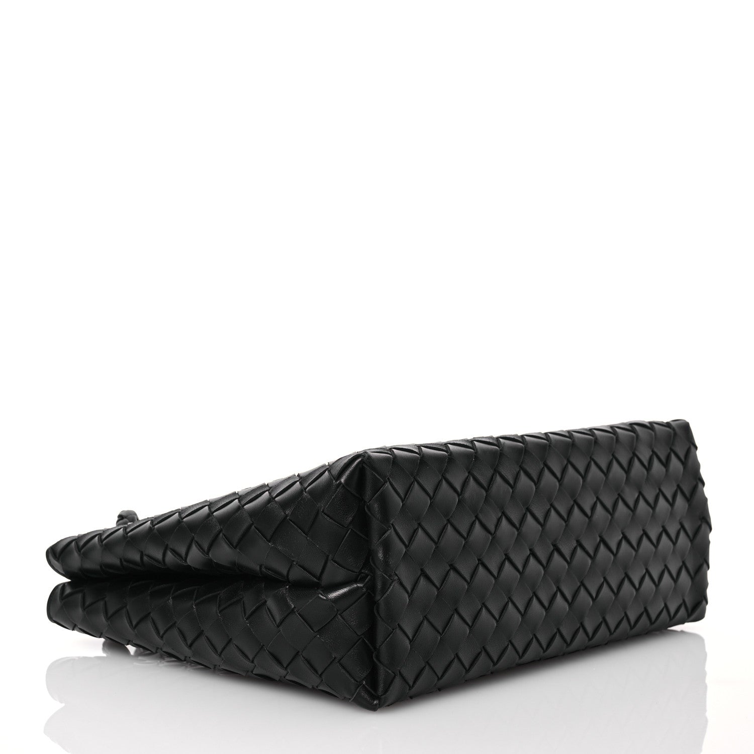 Bottega Veneta Nappa Intrecciato Medium Andiamo Shoulder Bag Black 4 of 13