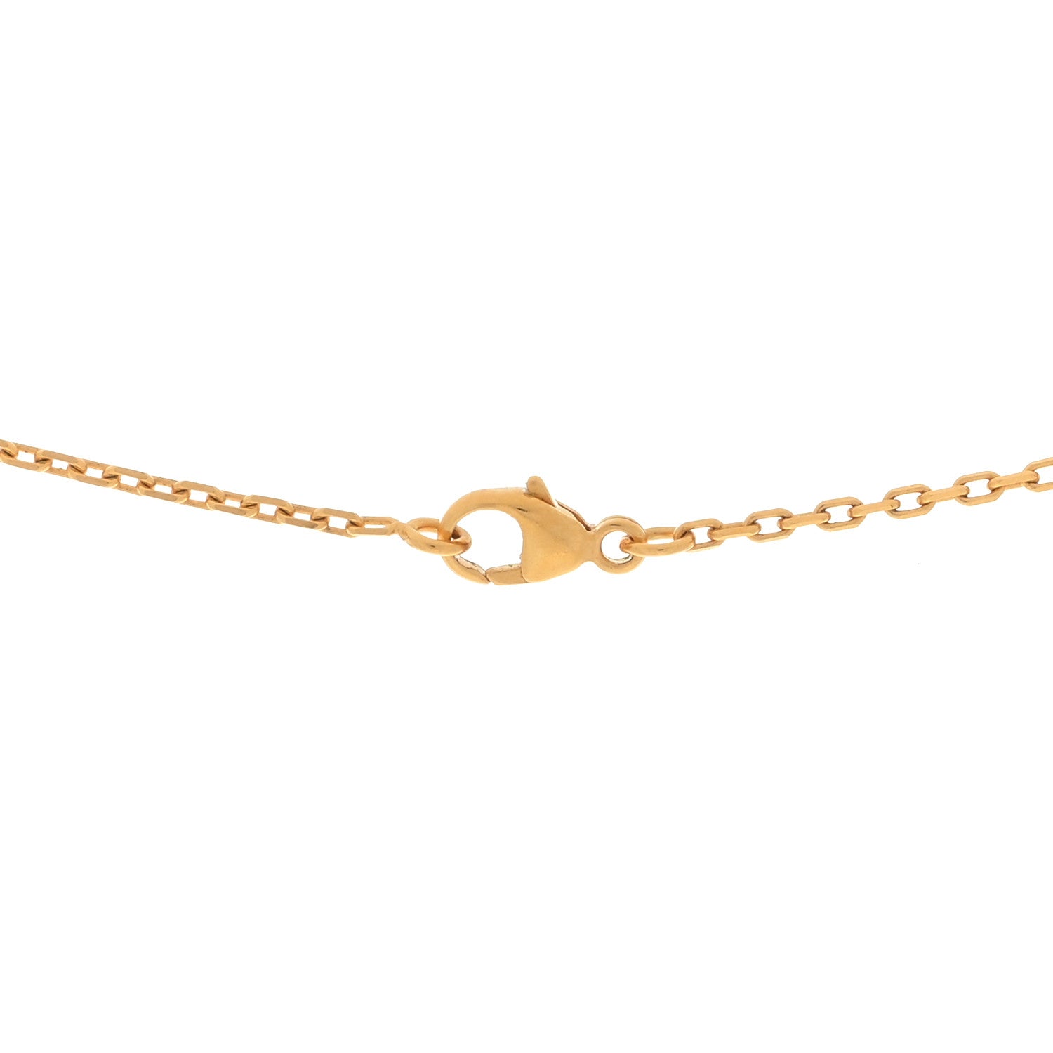Hermes Lacquered Gold Mini Pop H Pendant Necklace Bleu Jean 3 of 4