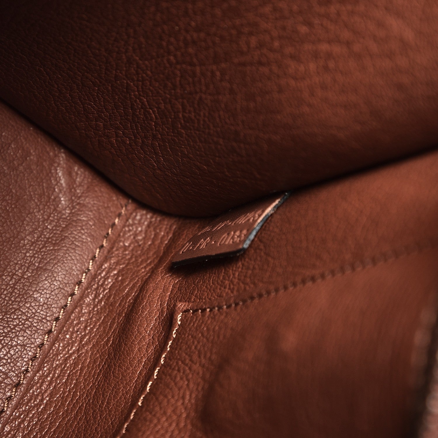 Celine Smooth Calfskin Nano Luggage Sienna 8 of 13