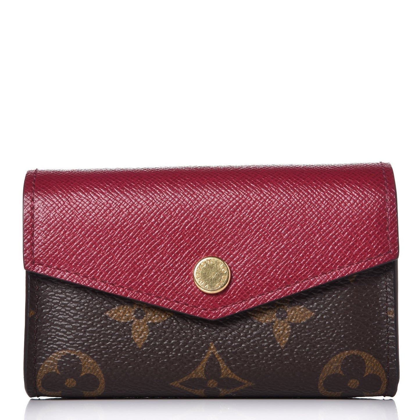 Monogram Sarah Multicartes Fuchsia