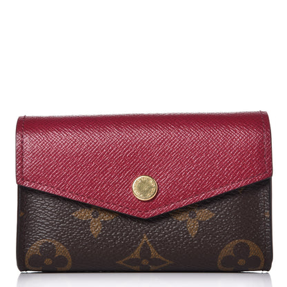 Louis Vuitton Monogram Sarah Multicartes Fuchsia 1 of 7