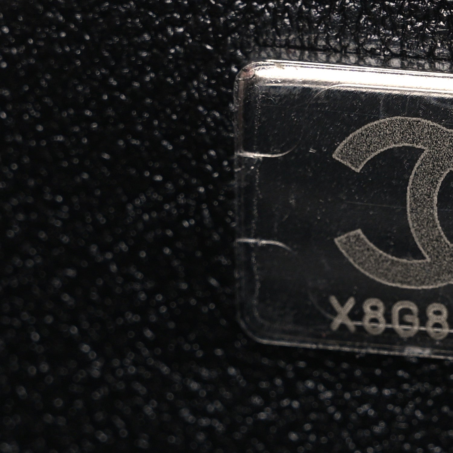 Chanel Lambskin Quilted Mini Rectangular Flap Black 7 of 10