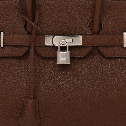 Hermes Togo Birkin 35 Brulee 7 of 11