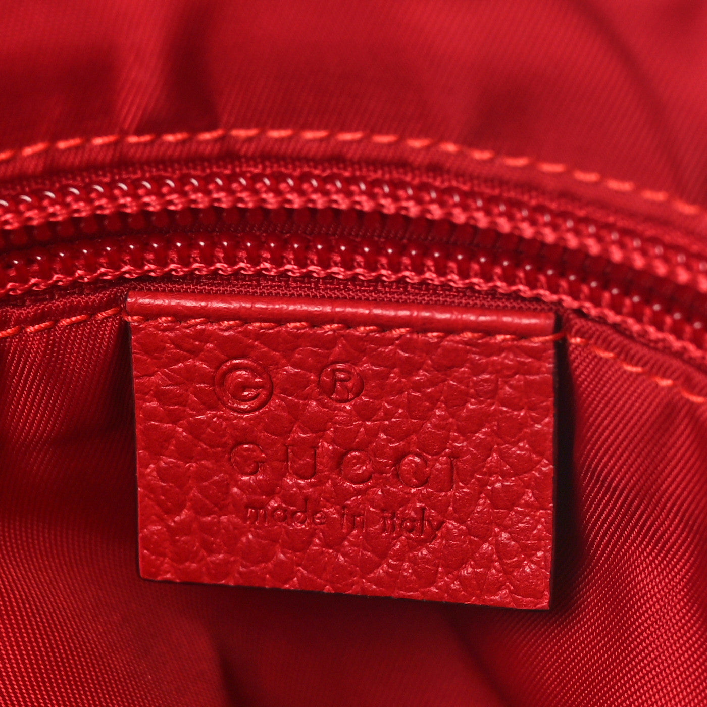 Nylon Monogram Dollar Calfskin Flat Messenger Bag Vibrant Red