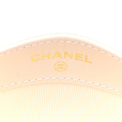 Chanel Caviar Quilted Card Holder White 6 of 6