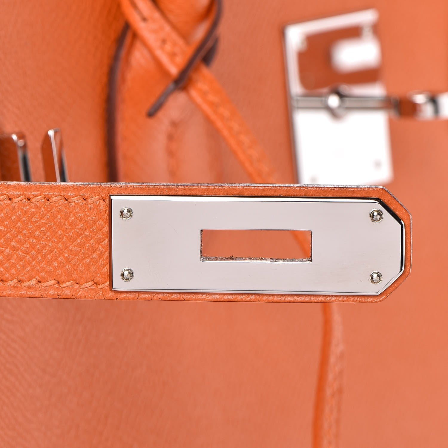 Hermes Epsom Birkin 35 Orange 27 of 36