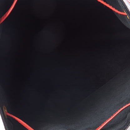 Louis Vuitton Epi Bi-Color Noe Castillan Red Black 4 of 9
