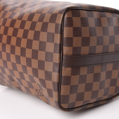 Louis Vuitton Damier Ebene Speedy Bandouliere 30 11 of 12