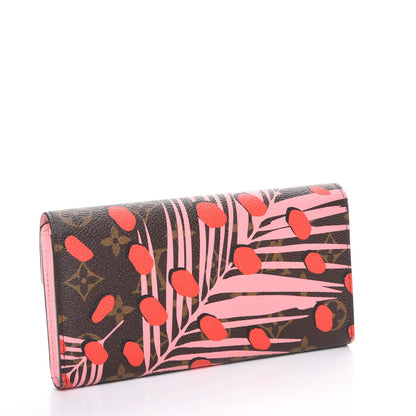 Louis Vuitton Monogram Jungle Dots Sarah Wallet Sugar Pink Poppy 3 of 7