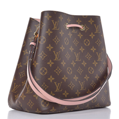 Louis Vuitton Monogram Neonoe MM Rose Poudre 3 of 11
