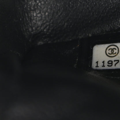 Chanel Lambskin Quilted East West Flap Black 7 of 12