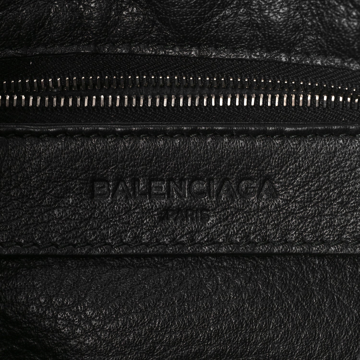 Balenciaga Calfskin Papier Mini A4 Zip Around Tote Black Chartreuse 6 of 13