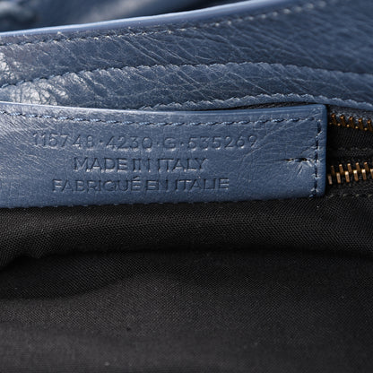 Balenciaga Agneau Classic Hardware City Bleu Persan 6 of 12
