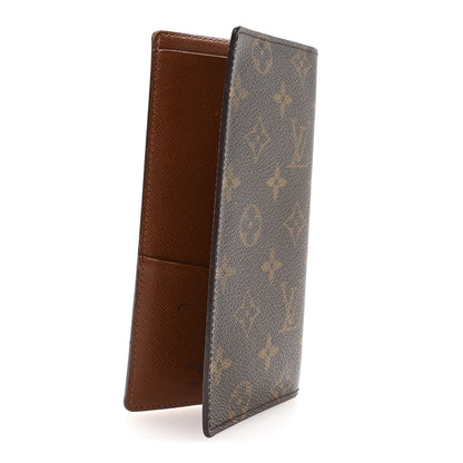 Louis Vuitton Monogram Porte Valeurs Checkbook Wallet 3 of 8