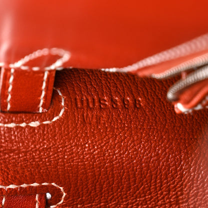 Hermes Box Kelly Sellier 25 Brique 7 of 13