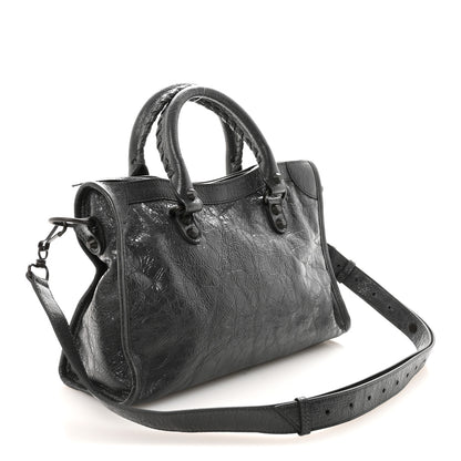 Balenciaga Agneau Arena Classic Hardware Small Le City Volcanic Rock 3 of 9
