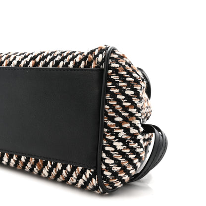 Chanel Tweed Calfskin Urban Essentials Small Shopping Bag Black Multicolor 10 of 10
