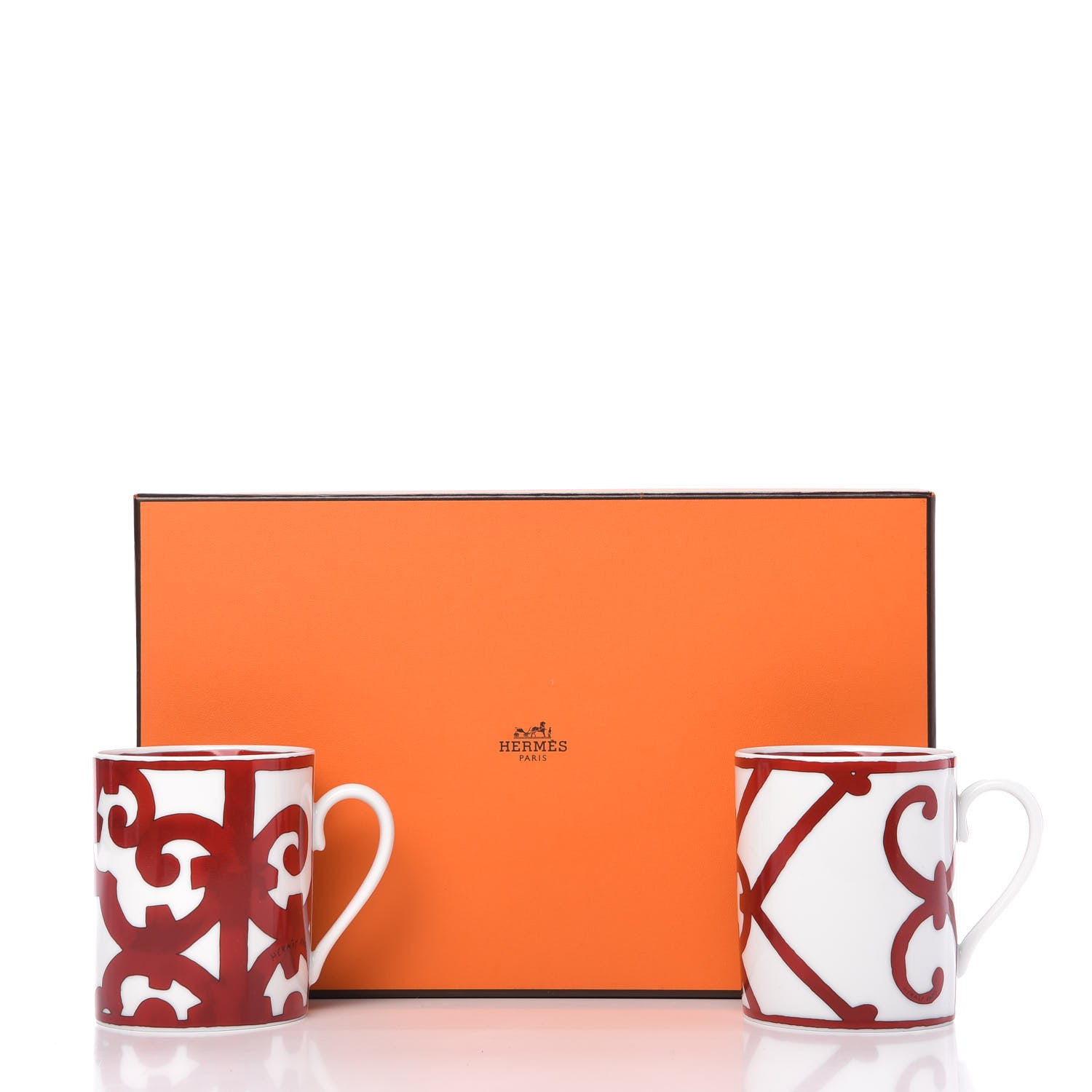 Hermes Porcelain Balcon du Guadalquivir Mug Set of 2 9 of 9