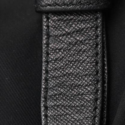 Prada Tessuto Nylon Saffiano Medium Backpack Black 13 of 13