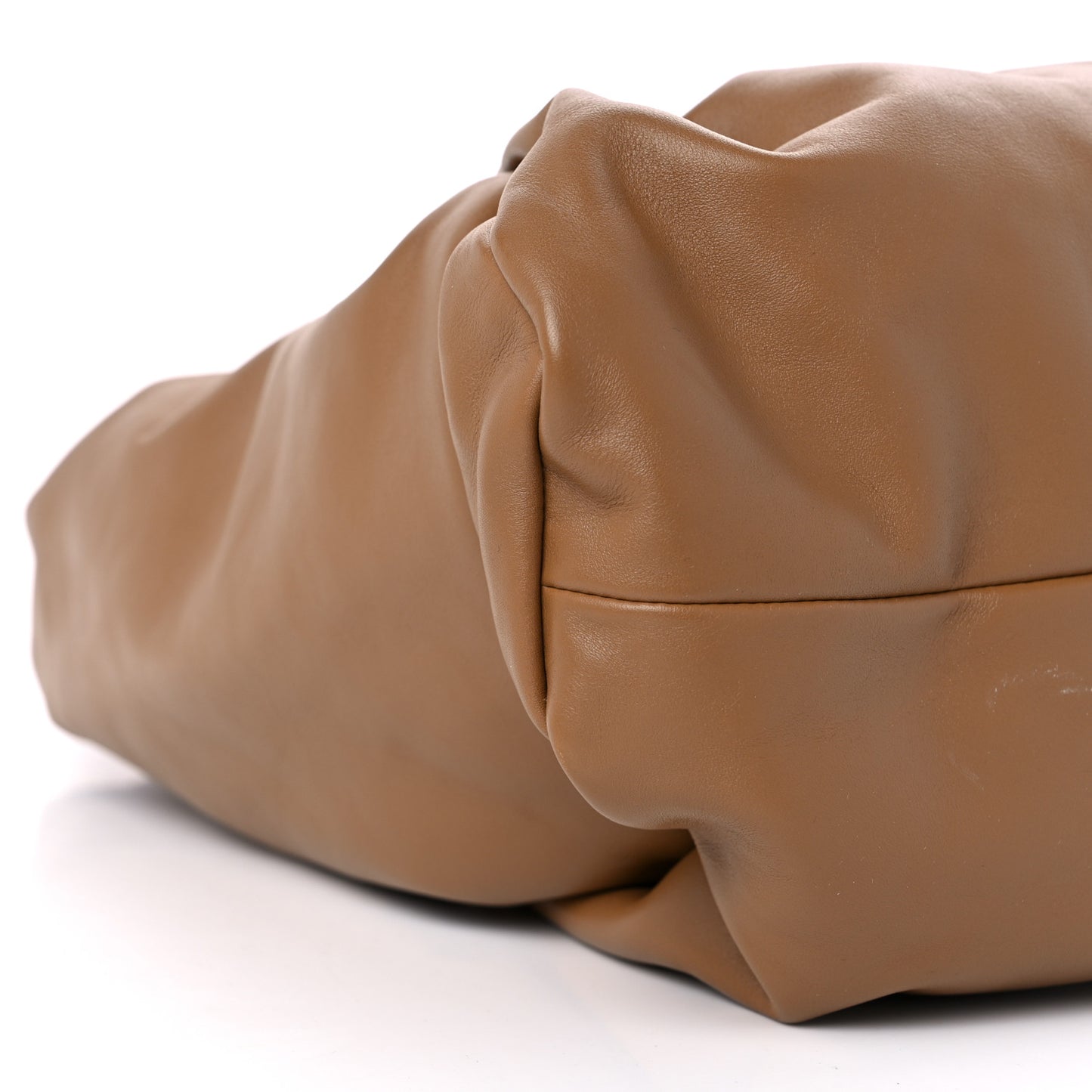 Smooth Butter Calfskin Small The Shoulder Pouch Moutarde