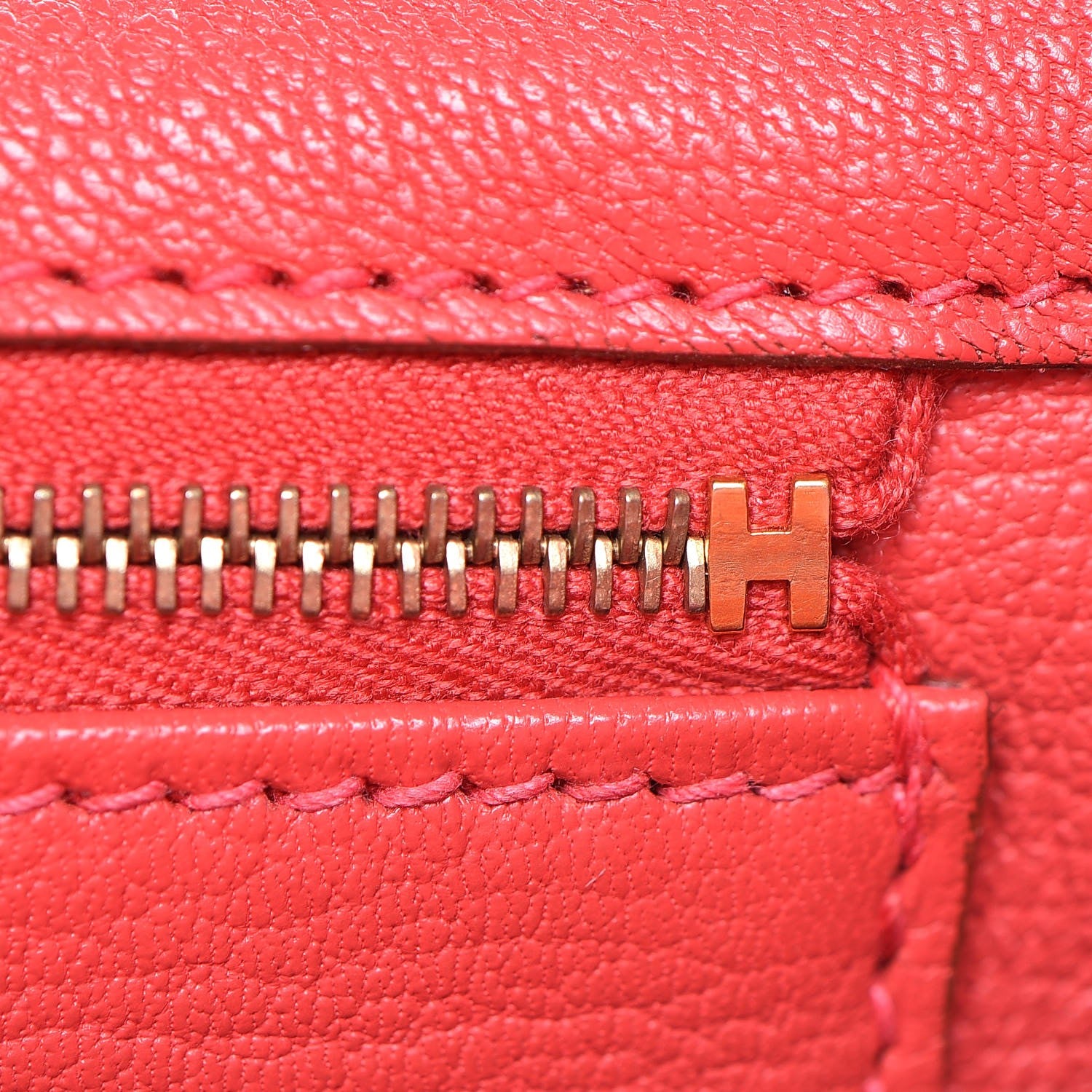Hermes Taurillon Clemence Birkin 35 Bougainvillea 7 of 33