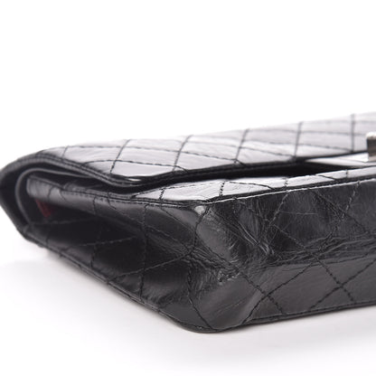 Chanel Aged Calfskin Quilted 2.55 Reissue 225 Flap Black 7 of 9
