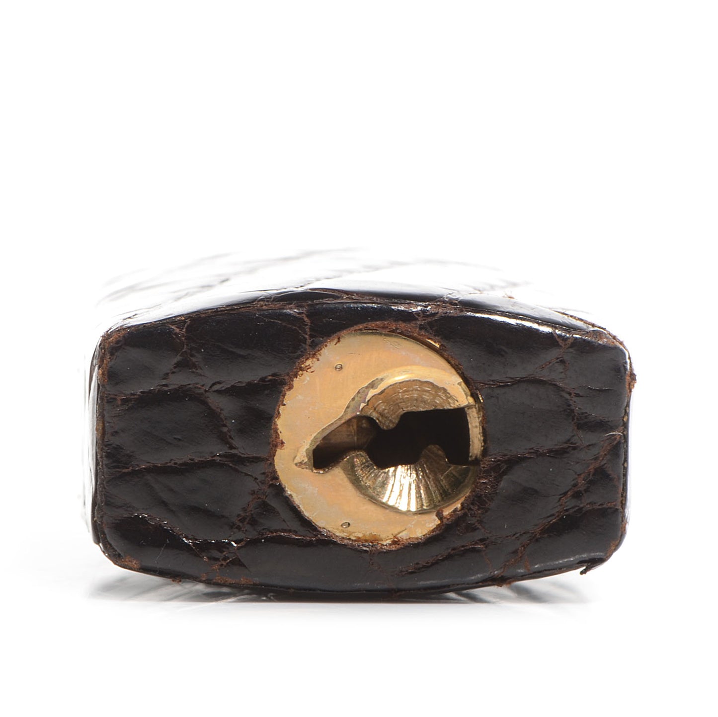 Shiny Porosus Crocodile Kelly Sellier 25 Cocoan