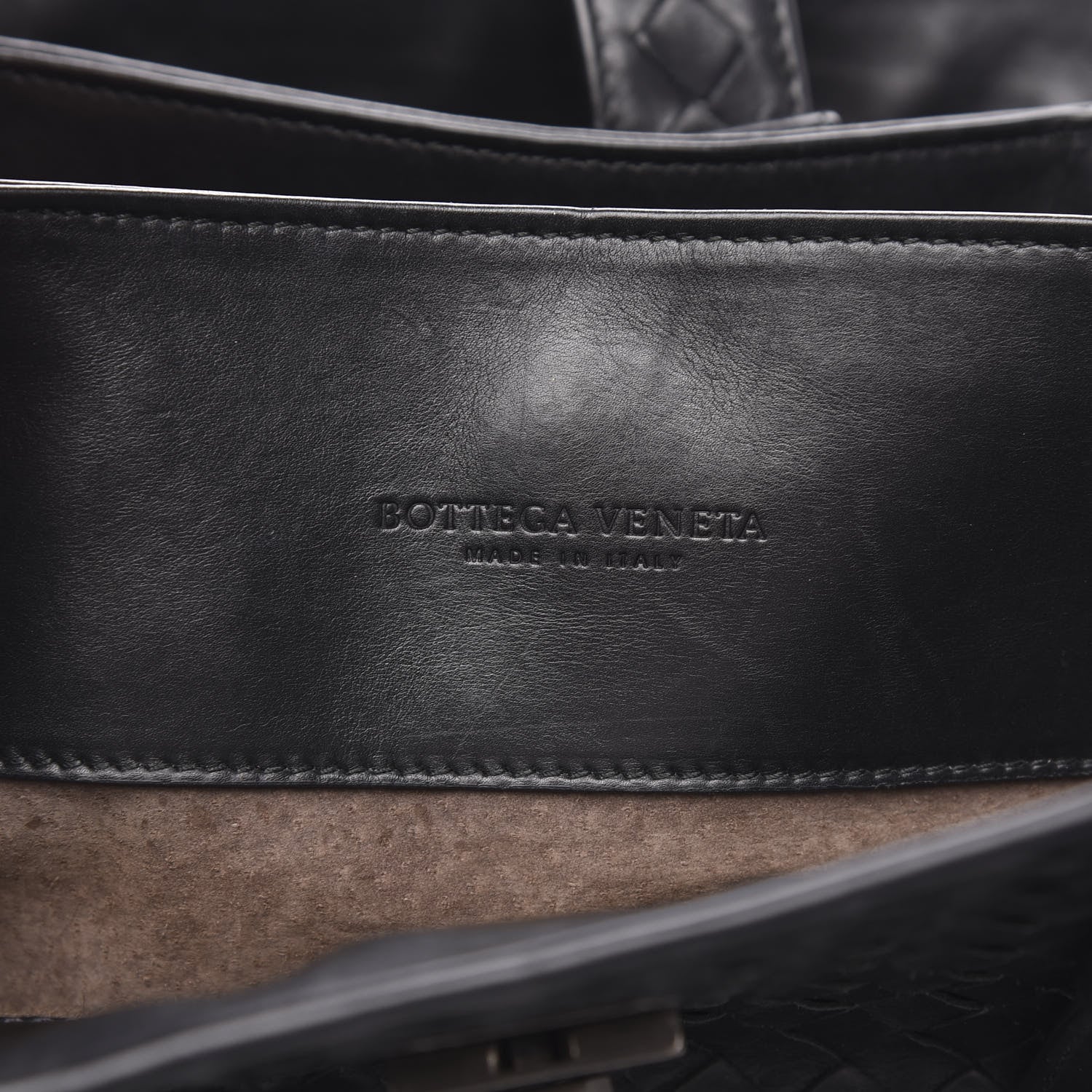 Bottega Veneta Light Calf Intrecciato Small Roma Black 7 of 13