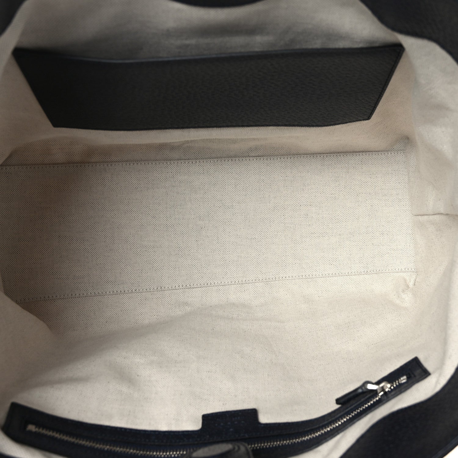 Gucci GG Supreme Monogram Textured Calfskin Web Medium Ophidia Shopping Tote Beige Blue 5 of 9
