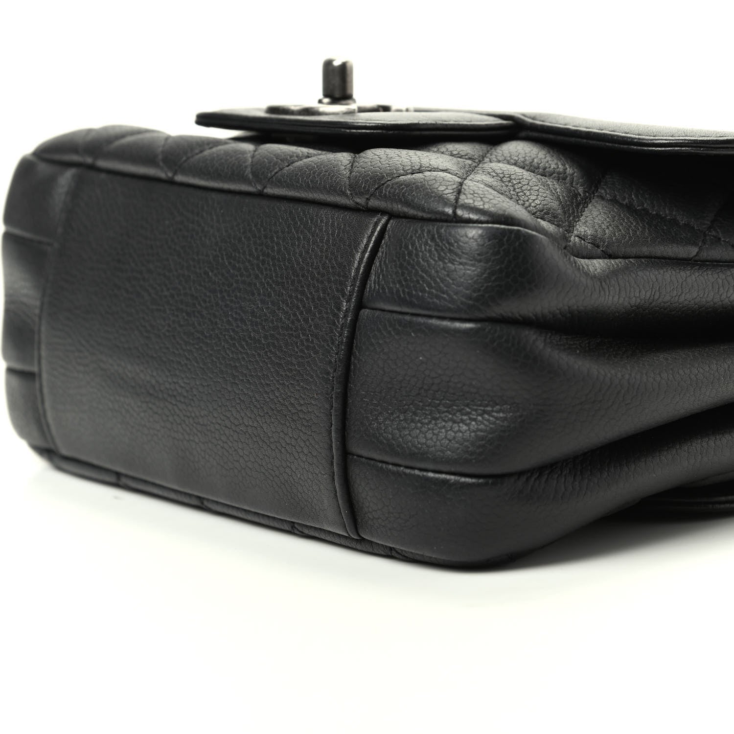 Chanel Caviar Quilted Mini All About Flap Bag Black 7 of 9