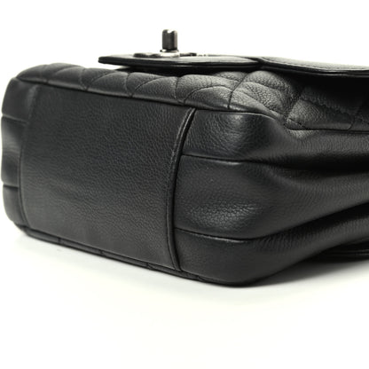 Chanel Caviar Quilted Mini All About Flap Bag Black 7 of 9