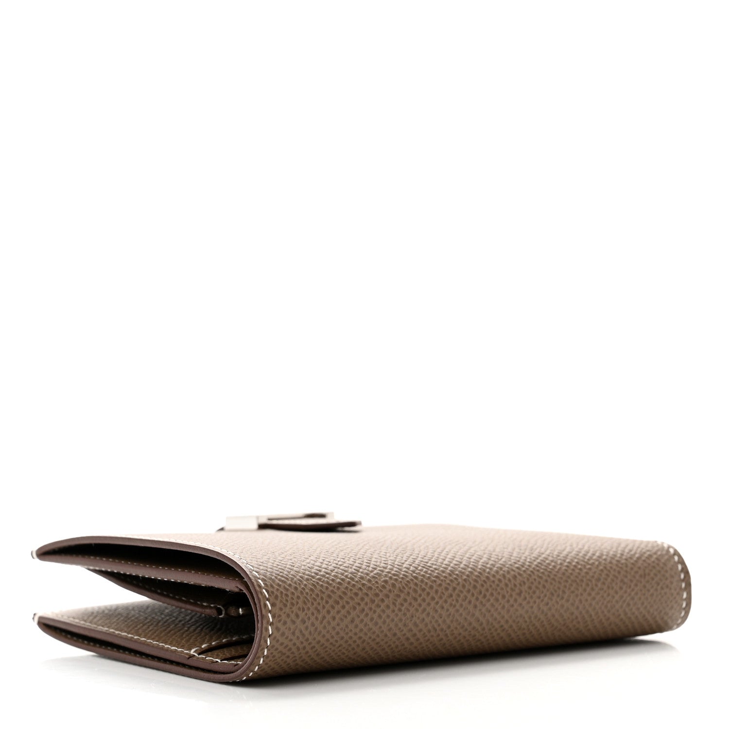 Hermes Epsom Bearn Compact Wallet Etoupe 3 of 5