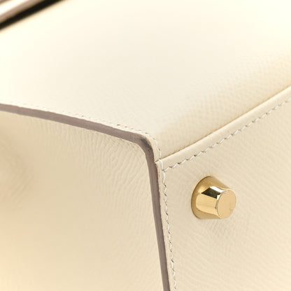 Hermes Epsom Kelly Sellier 25 Craie 10 of 14