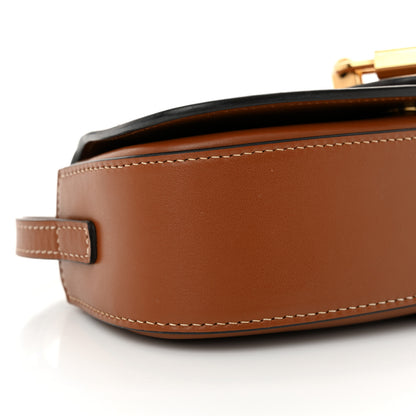 Celine Smooth Calfskin Tabou Clutch On Strap Tan 9 of 11