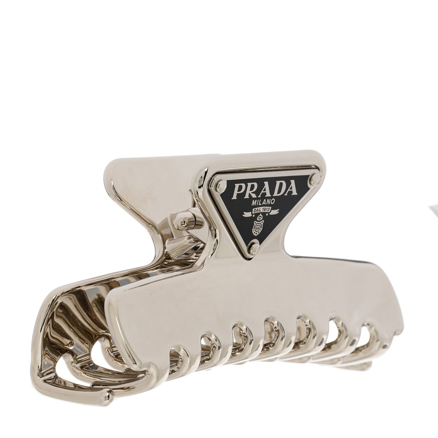 Metal Hair Clip Silver