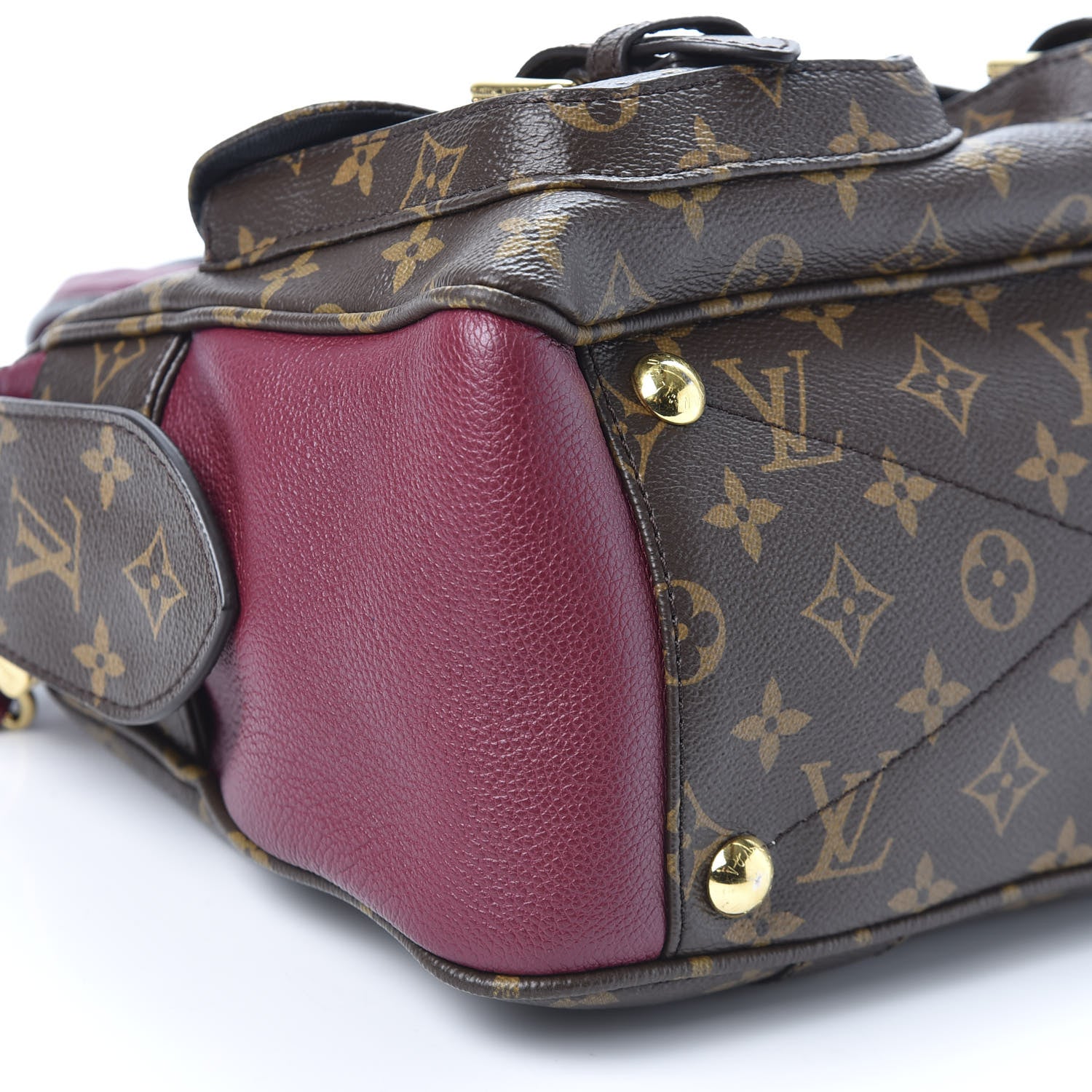 Louis Vuitton Monogram Manhattan NM Raisin 5 of 9