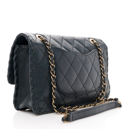 Chanel Iridescent Calfskin Small Happy Stitch Flap Black 3 of 12