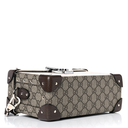 Gucci GG Supreme Monogram Globe-Trotter Beauty Case Brown 3 of 15