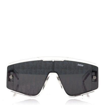 Christian Dior Acetate Diorxtrem MU Oblique Mask Sunglasses Crystal 2 of 7