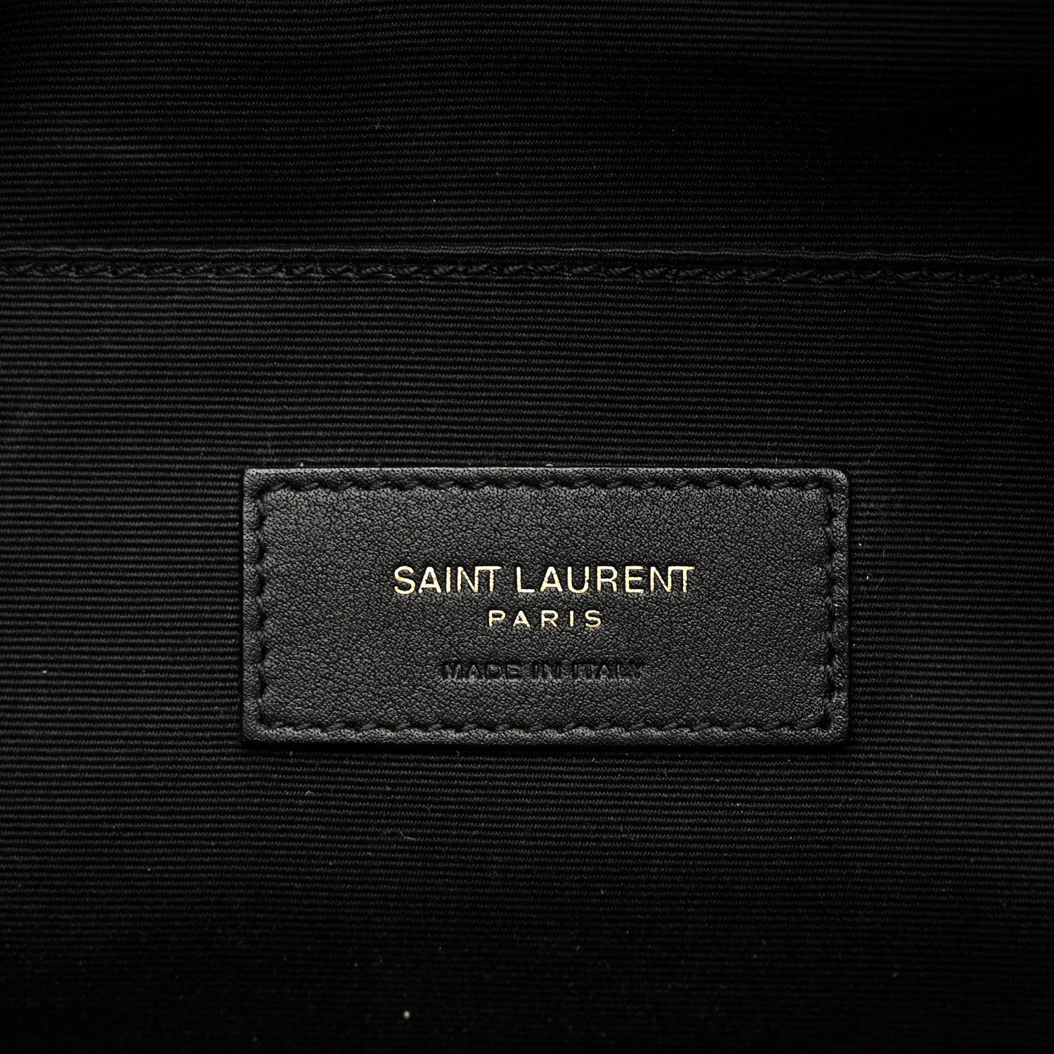 Saint Laurent Grain De Poudre Monogram Belt Bag Black 11 of 21