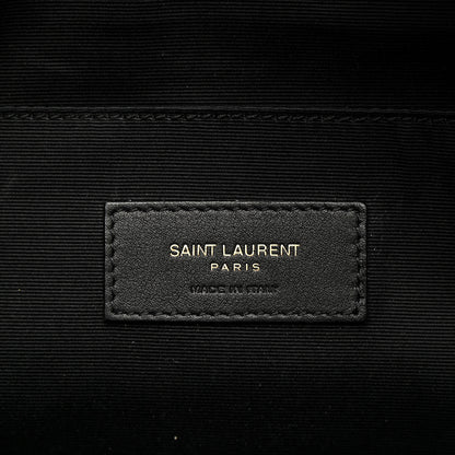 Saint Laurent Grain De Poudre Monogram Belt Bag Black 11 of 21