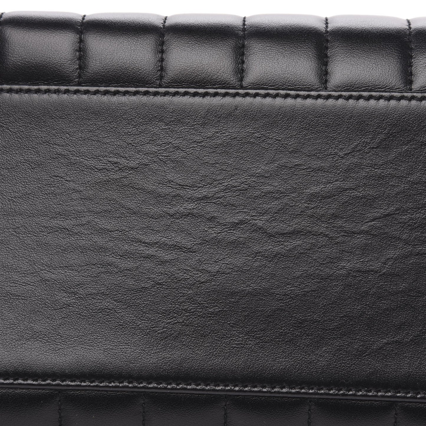 Calfskin Y Quilted Monogram Medium Loulou Backpack Black