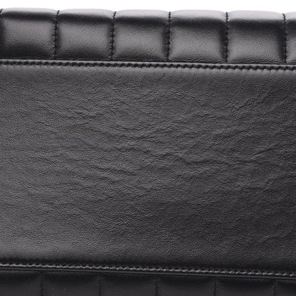 Saint Laurent Calfskin Y Quilted Monogram Medium Loulou Backpack Black 10 of 11
