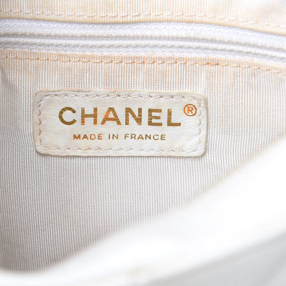 Chanel Caviar Quilted Hobo White 6 of 17