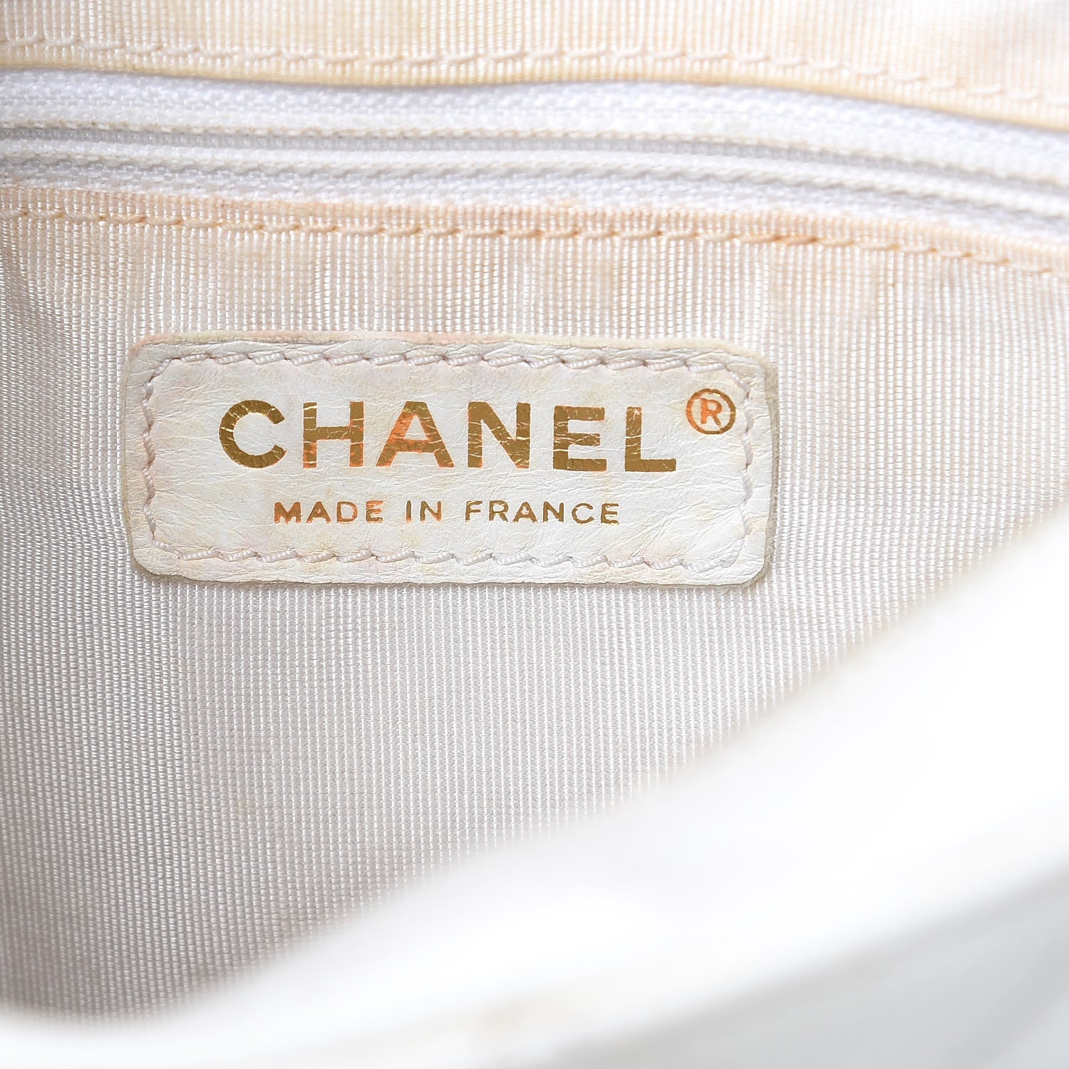 Chanel Caviar Quilted Hobo White 6 of 18