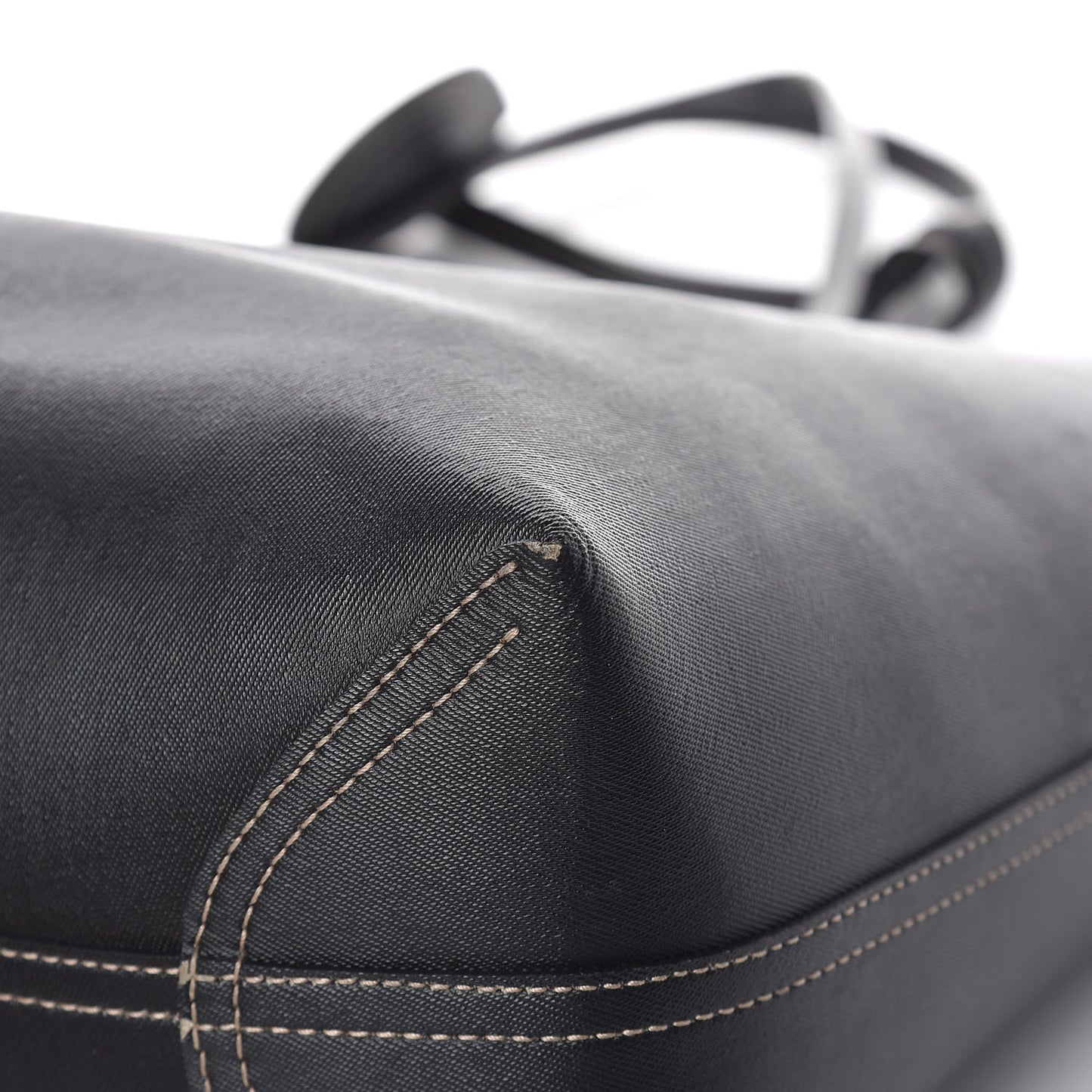 Calfskin GG Supreme Monogram Medium Reversible Tote Black