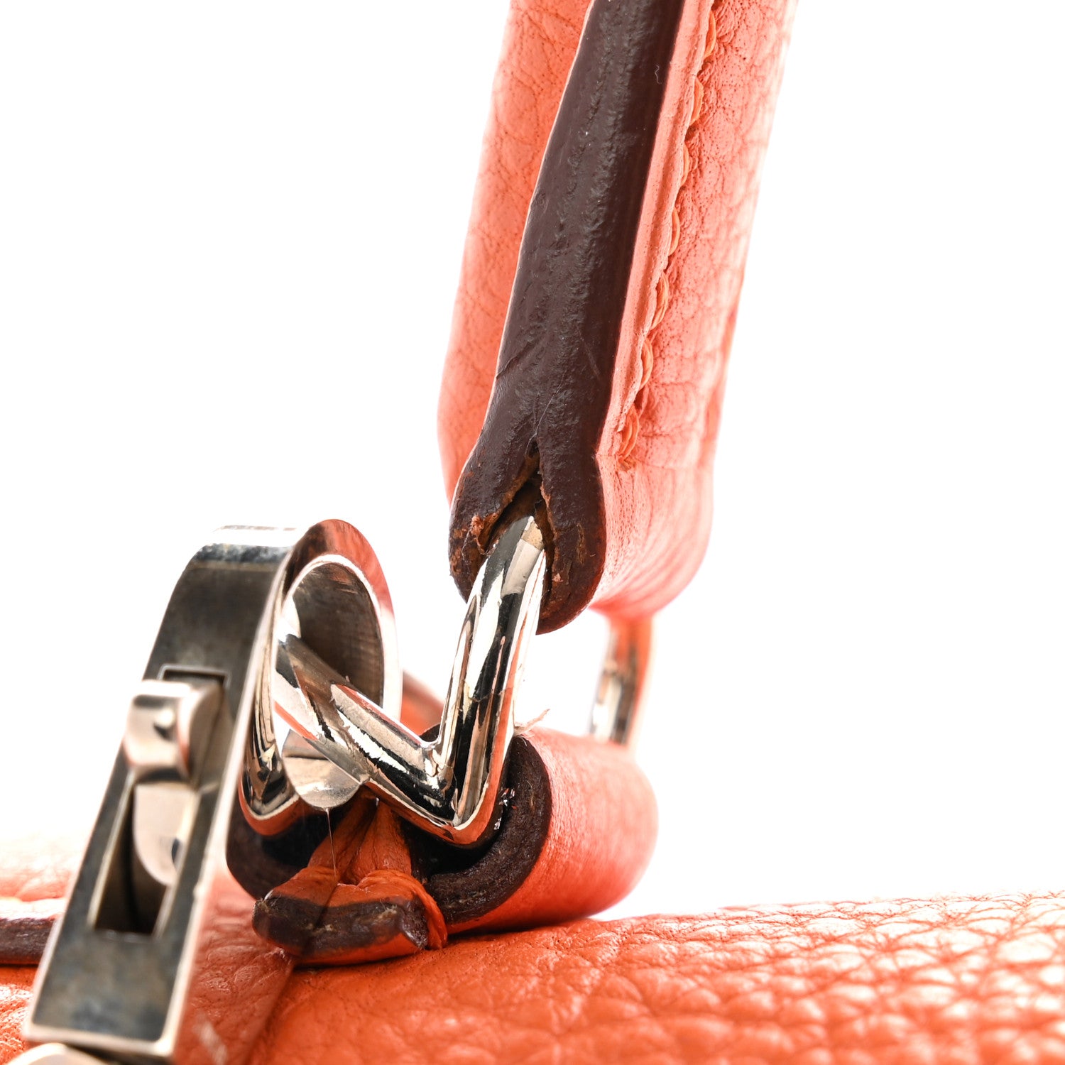 Hermes Togo Kelly Sellier 35 Orange 14 of 15